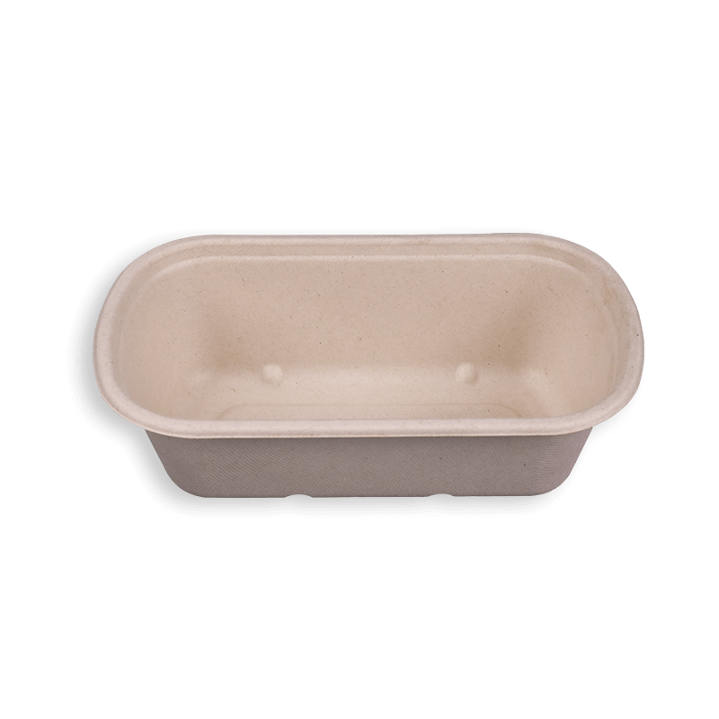 1000ml Biodegradable Sugarcane Bagasse Containers