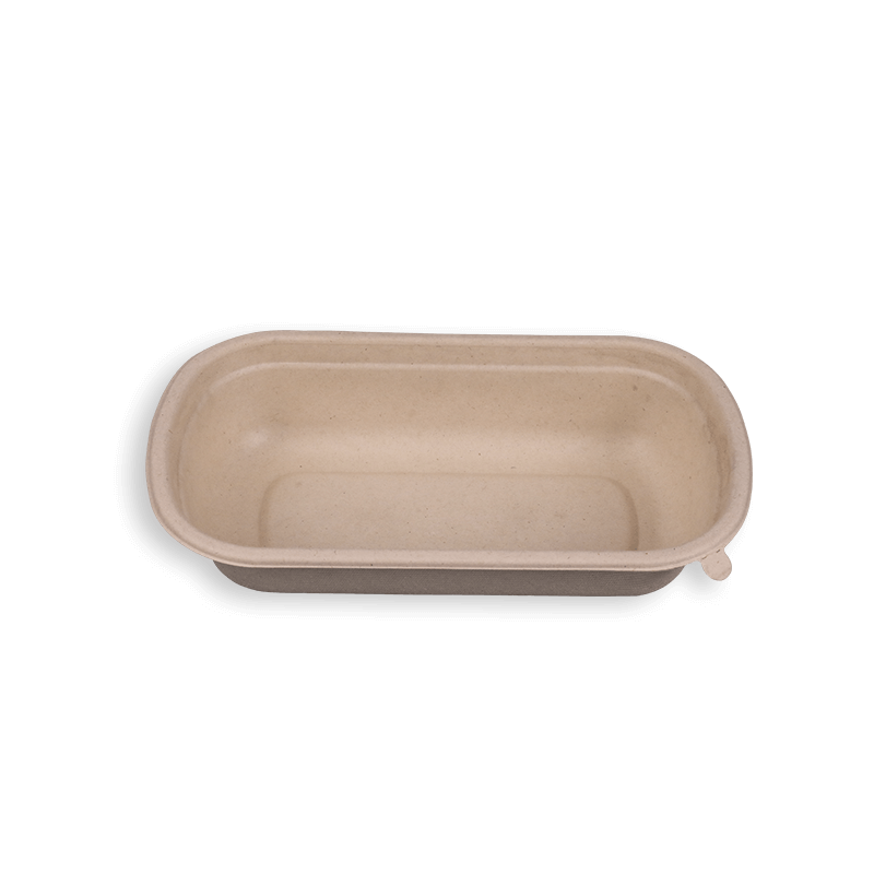 750ml Biodegradable Sugarcane Bagasse Containers