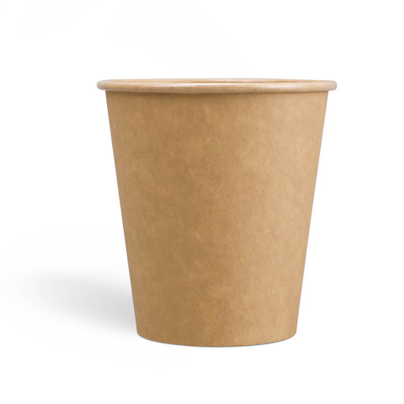 10oz PE Coating Single Wall Kraft Coffee Cups