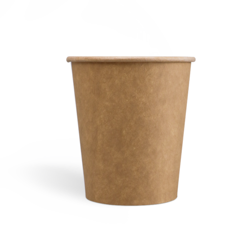 8oz PE Coating Single Wall Kraft Coffee Cups