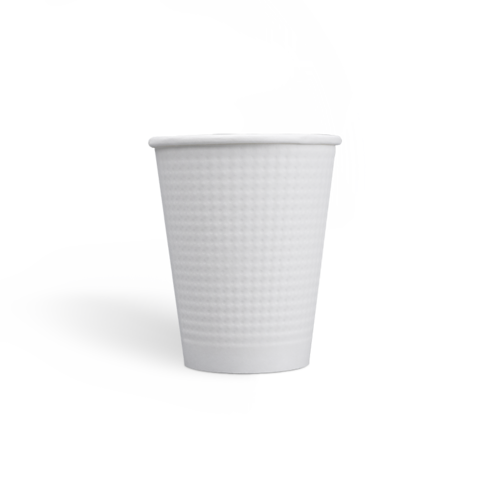 9oz Compostable PLA coating Dot Embossed Paper Cups