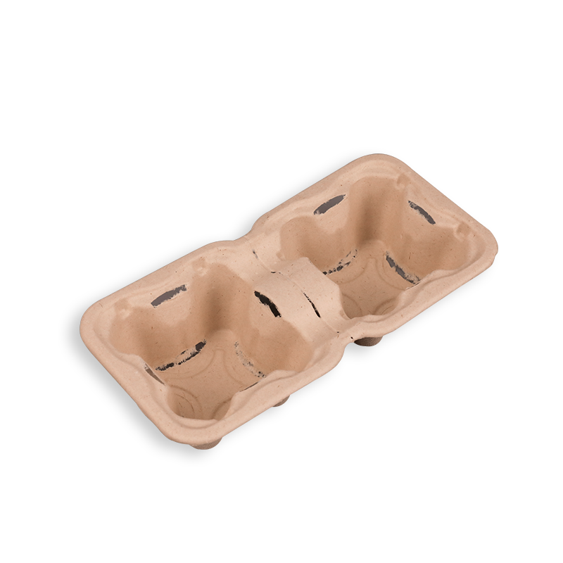 Biodegradable Sugarcane Bagasse 1*2 Cup Carriers