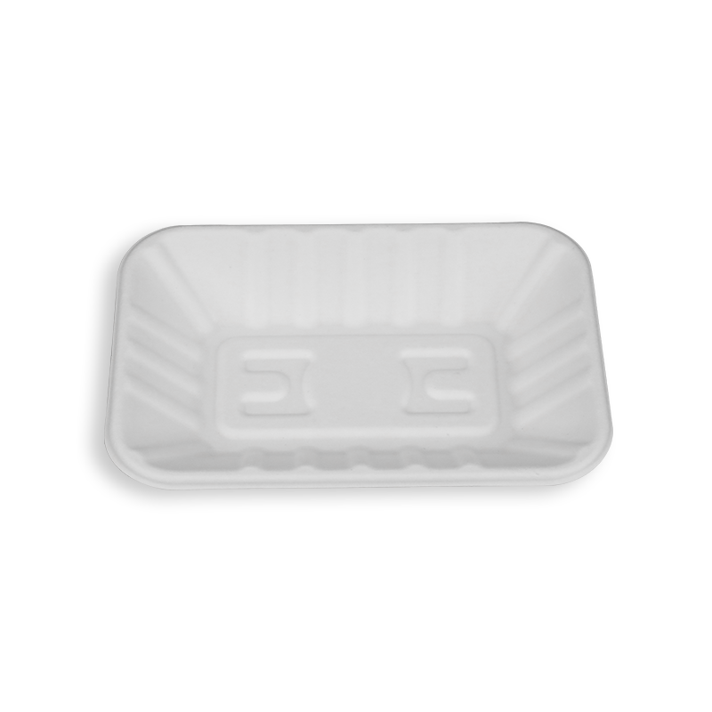 6.7*4.5'' Biodegradable Sugarcane Bagasse Long Trays