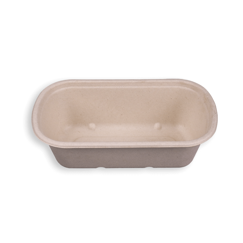 1000ml Biodegradable Sugarcane Bagasse Containers
