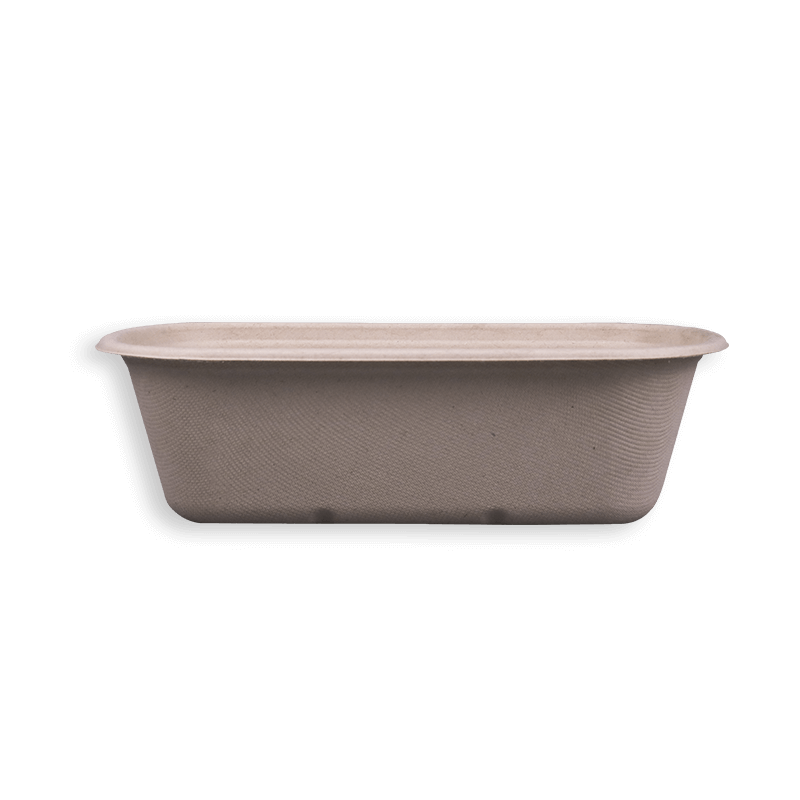 1000ml Biodegradable Sugarcane Bagasse Containers