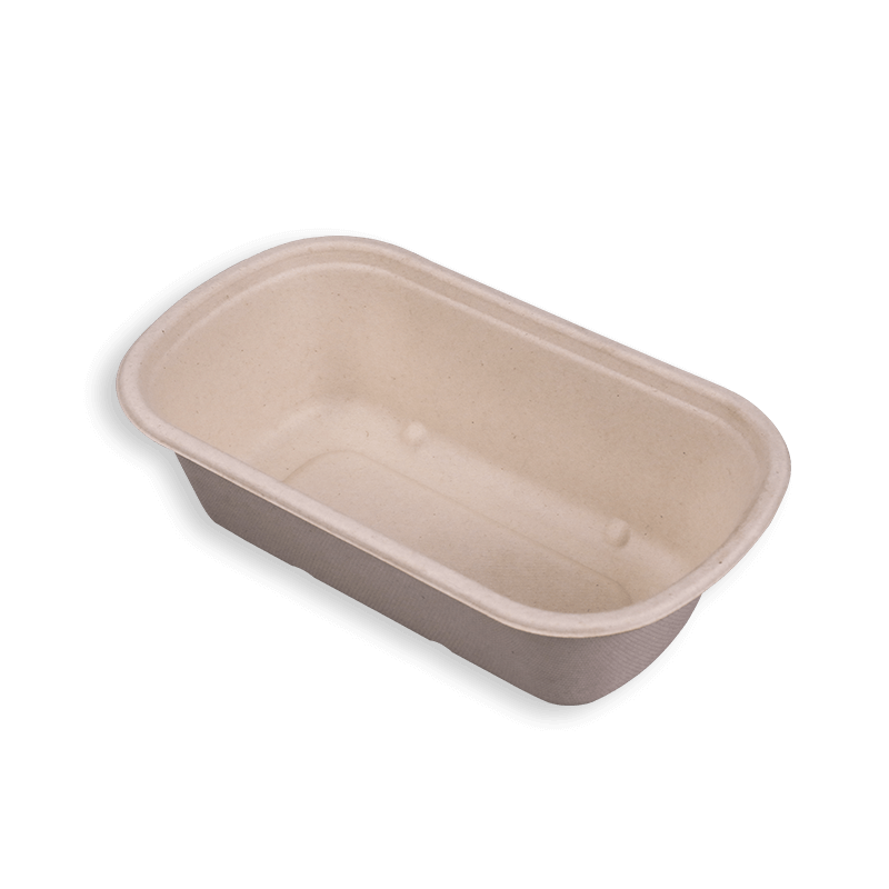 1000ml Biodegradable Sugarcane Bagasse Containers