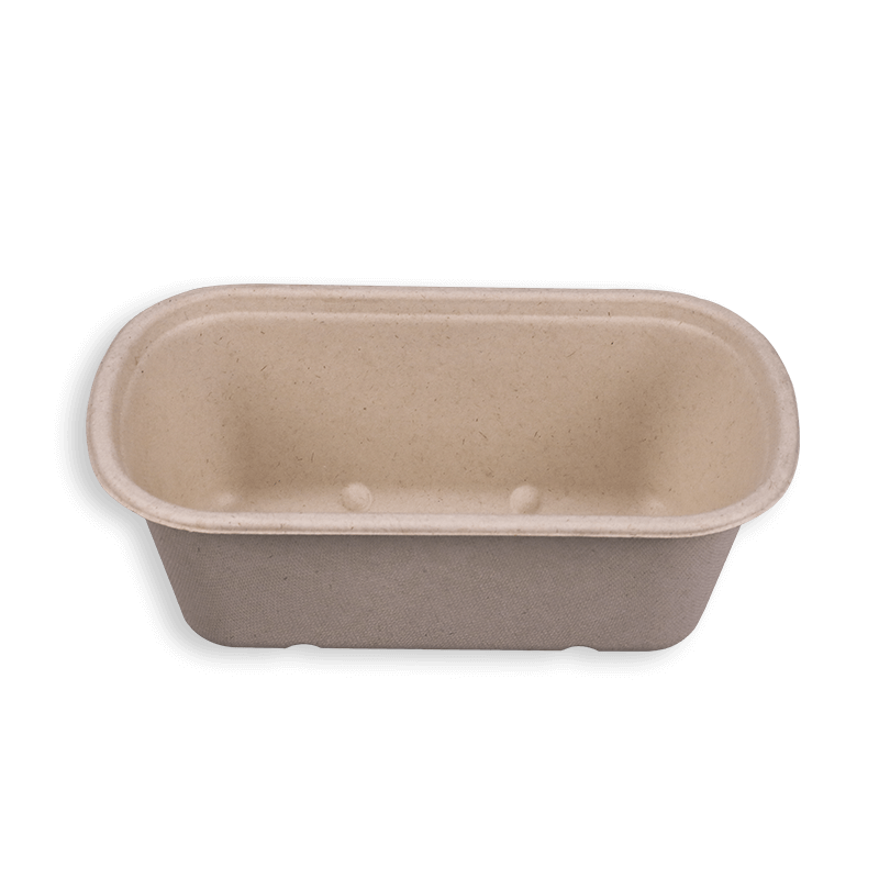 1200ml Biodegradable Sugarcane Bagasse Containers