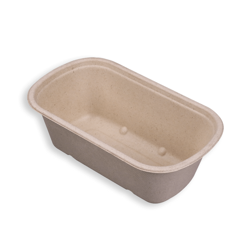 1200ml Biodegradable Sugarcane Bagasse Containers