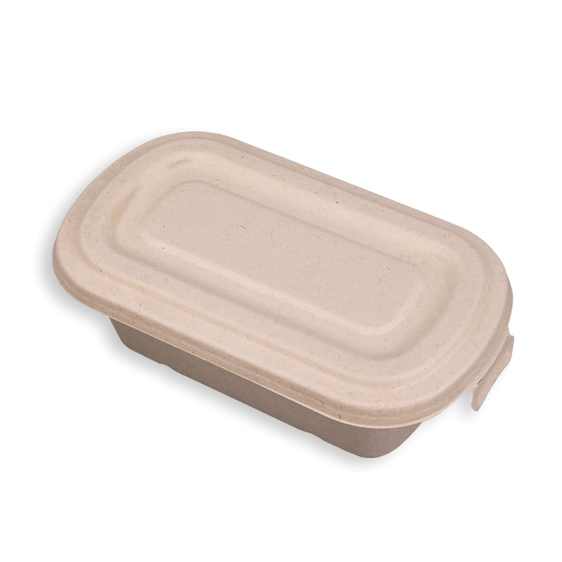 1200ml Biodegradable Sugarcane Bagasse Containers