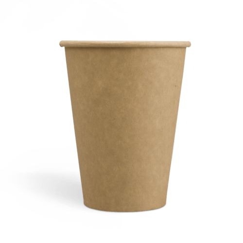 12oz PE Coating Single Wall Kraft Coffee Cups