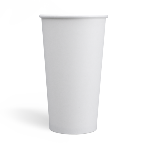 20oz Compostable PLA coating Single Wall Paper Cups