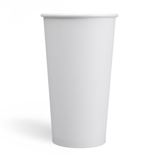 22oz Compostable PLA coating Single Wall Paper Cups