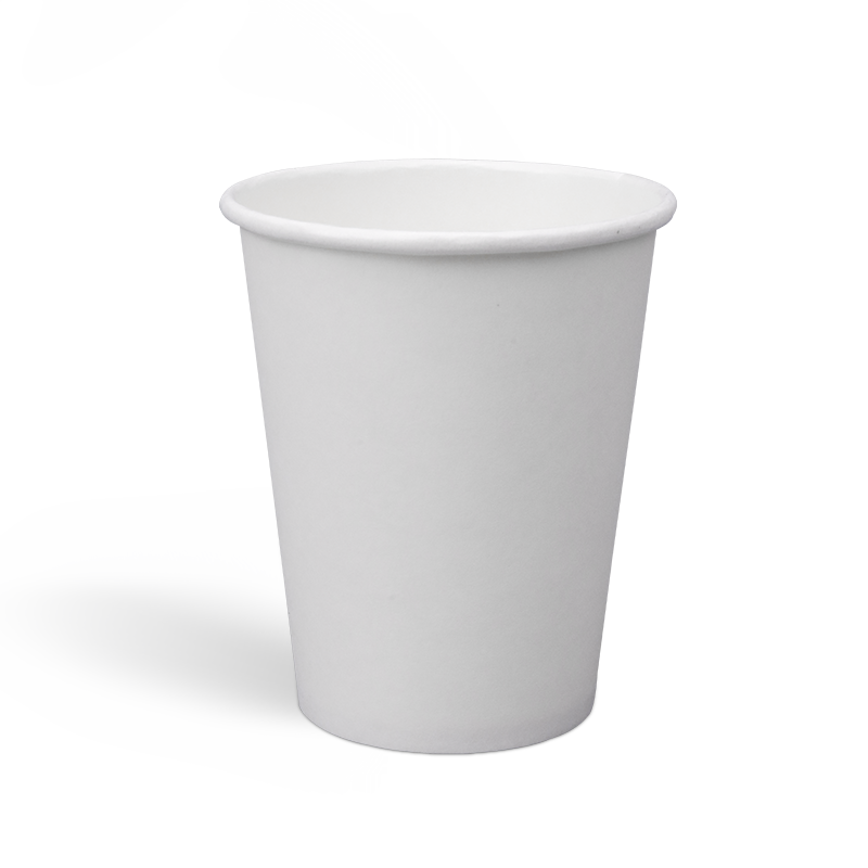 8 oz. White single wall Paper Coffee Cups