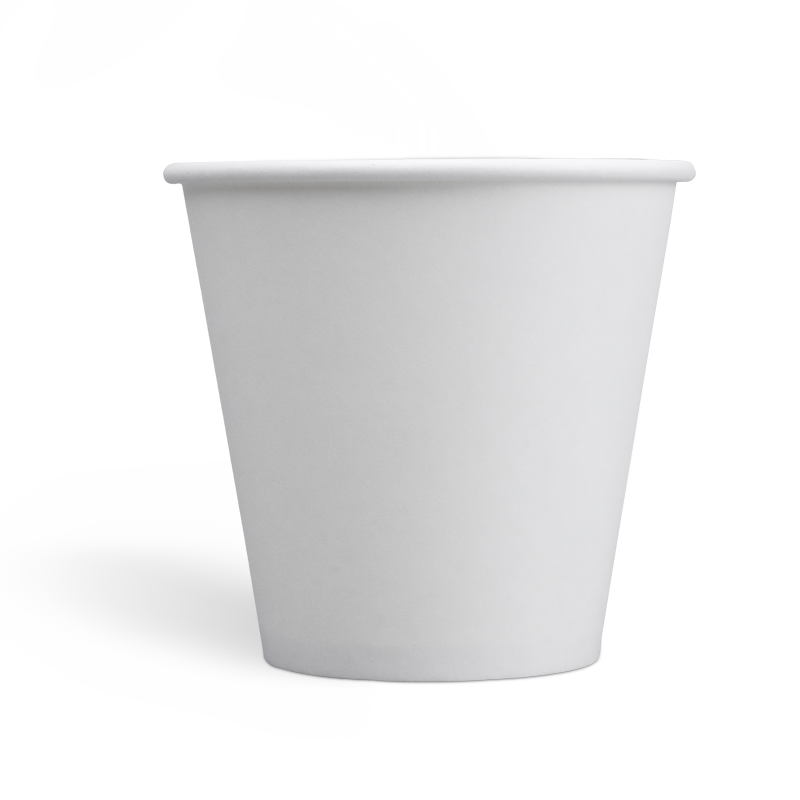 E8oz Compostable PLA coating Single Wall Paper Cups 