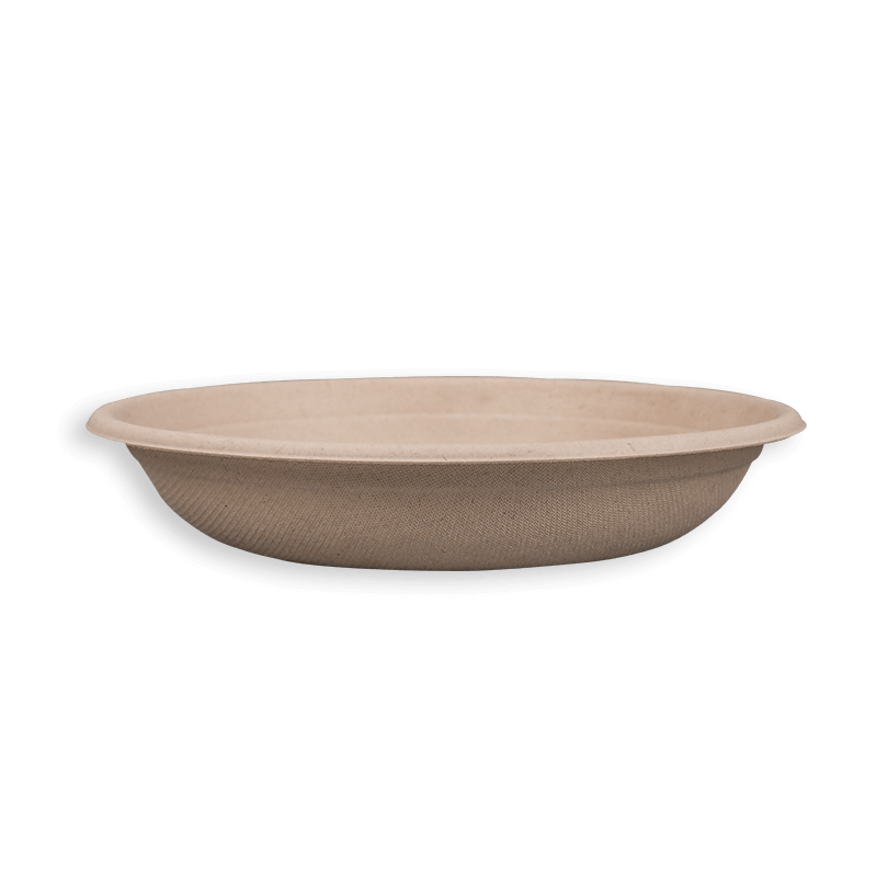 24oz Biodegradable Sugarcane Bagasse Big Round Bowls