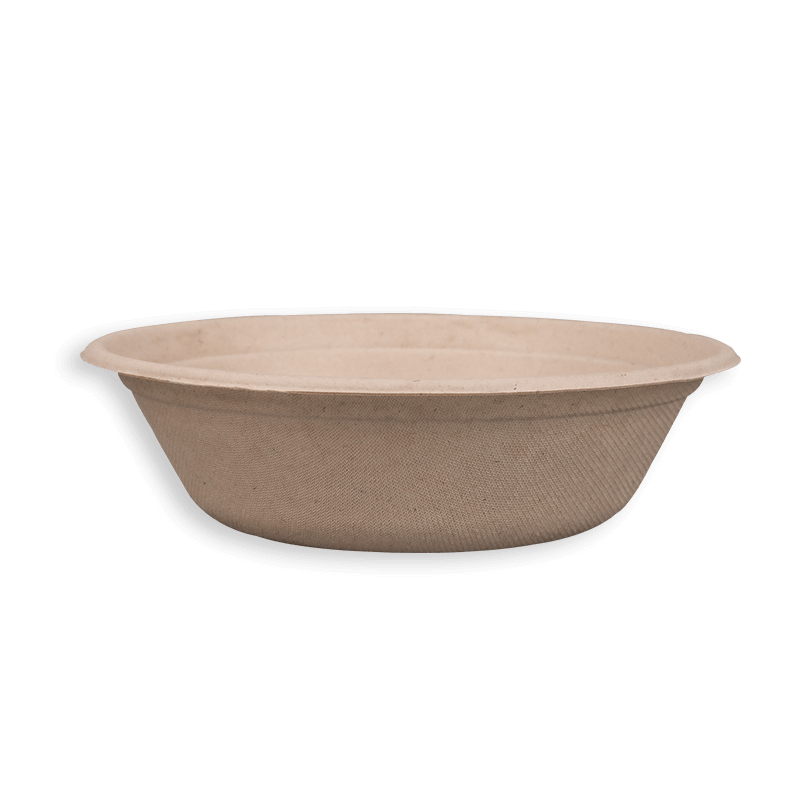 32oz Biodegradable Sugarcane Bagasse Big Round Bowl 