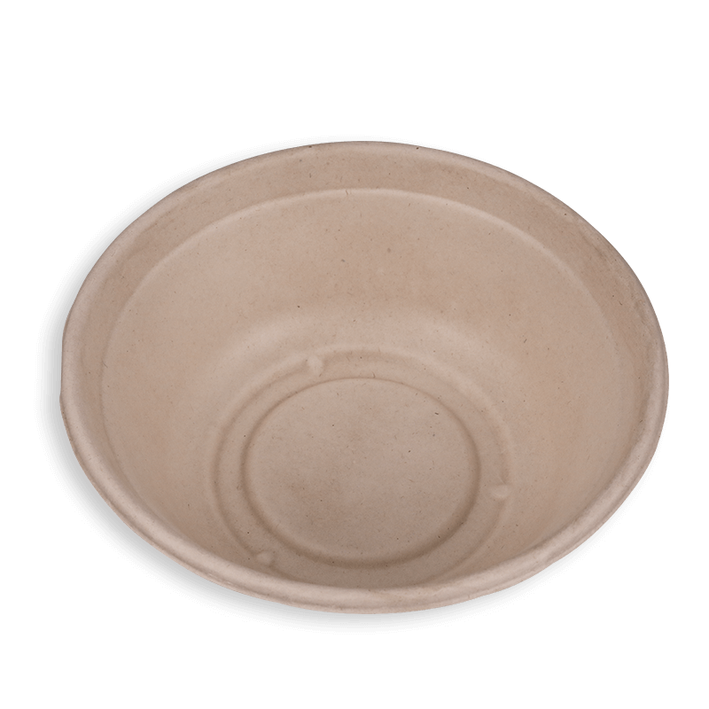 40oz Biodegradable Sugarcane Bagasse Big Round Bowl 