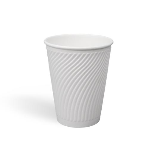 Aqueous coating paper cups are often used for hot and cold drinks