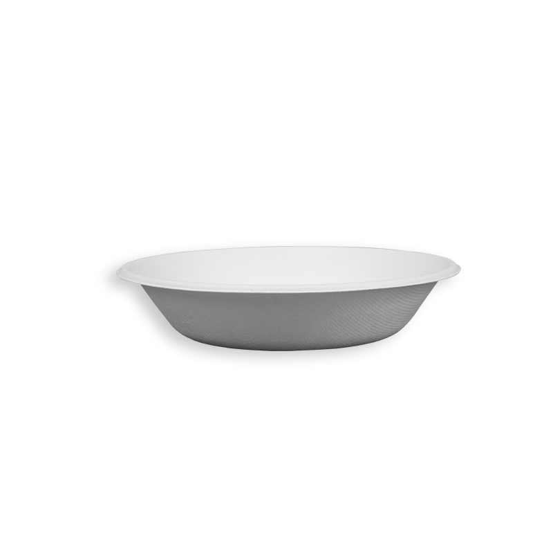 7'' Biodegradable Sugarcane Bagasse Round Bowls