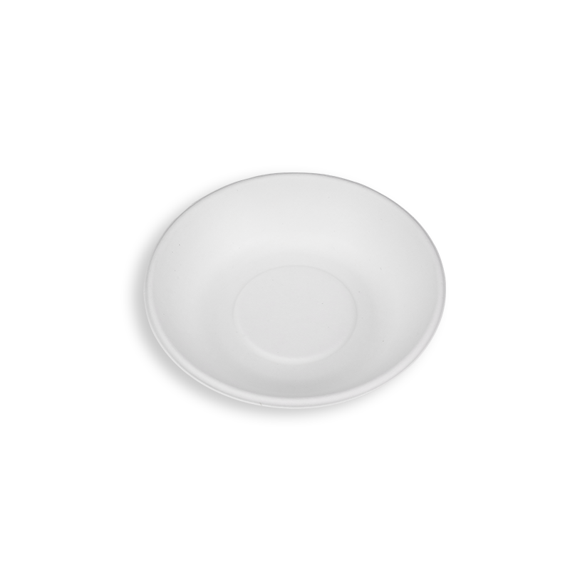 7'' Biodegradable Sugarcane Bagasse Round Bowls