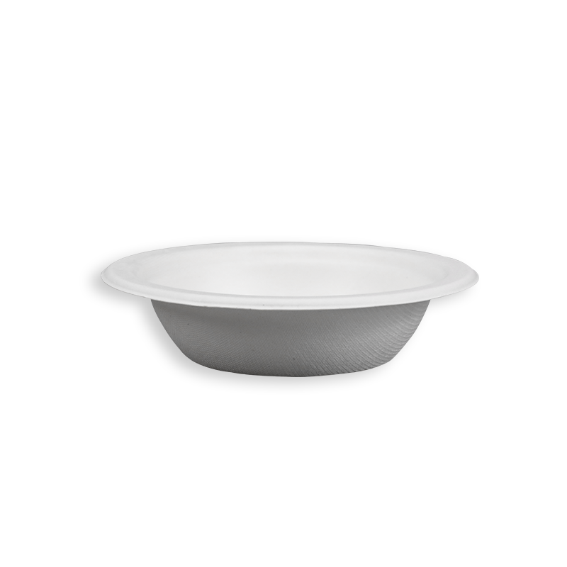 12oz Biodegradable Sugarcane Bagasse Round Bowls