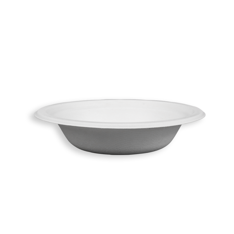 14oz Biodegradable Sugarcane Bagasse Round Bowls