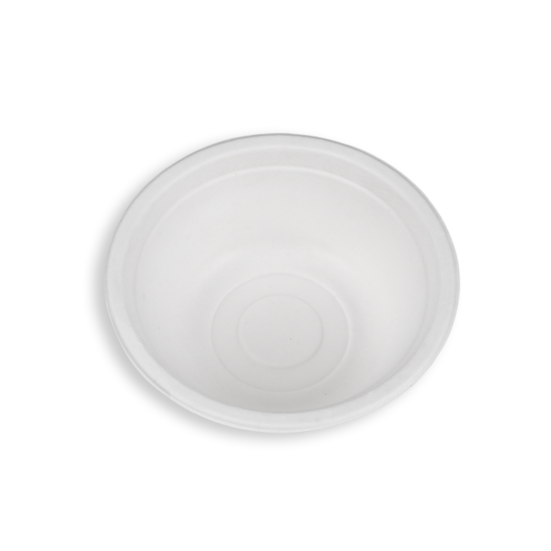 350ml Biodegradable Sugarcane Bagasse Round Bowls