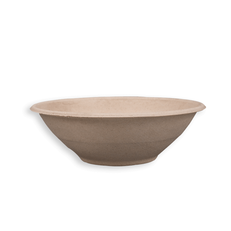32oz Biodegradable Sugarcane Bagasse Round Bowls