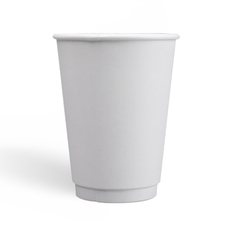 12oz Compostable PLA coating Double Wall Paper Cups