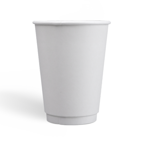 12oz Compostable PLA coating Double Wall Paper Cups