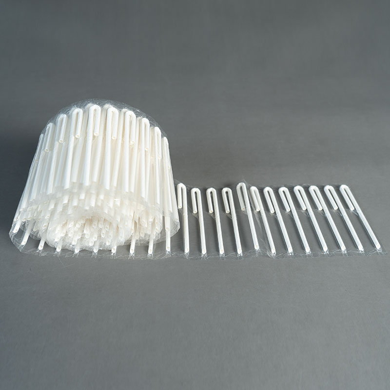 U Shape Paper Wrapped Straws