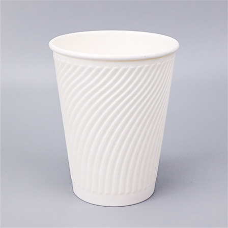 Triple Wall Insulated Kraft Hot Paper Cup 4 oz x40 - Ecological